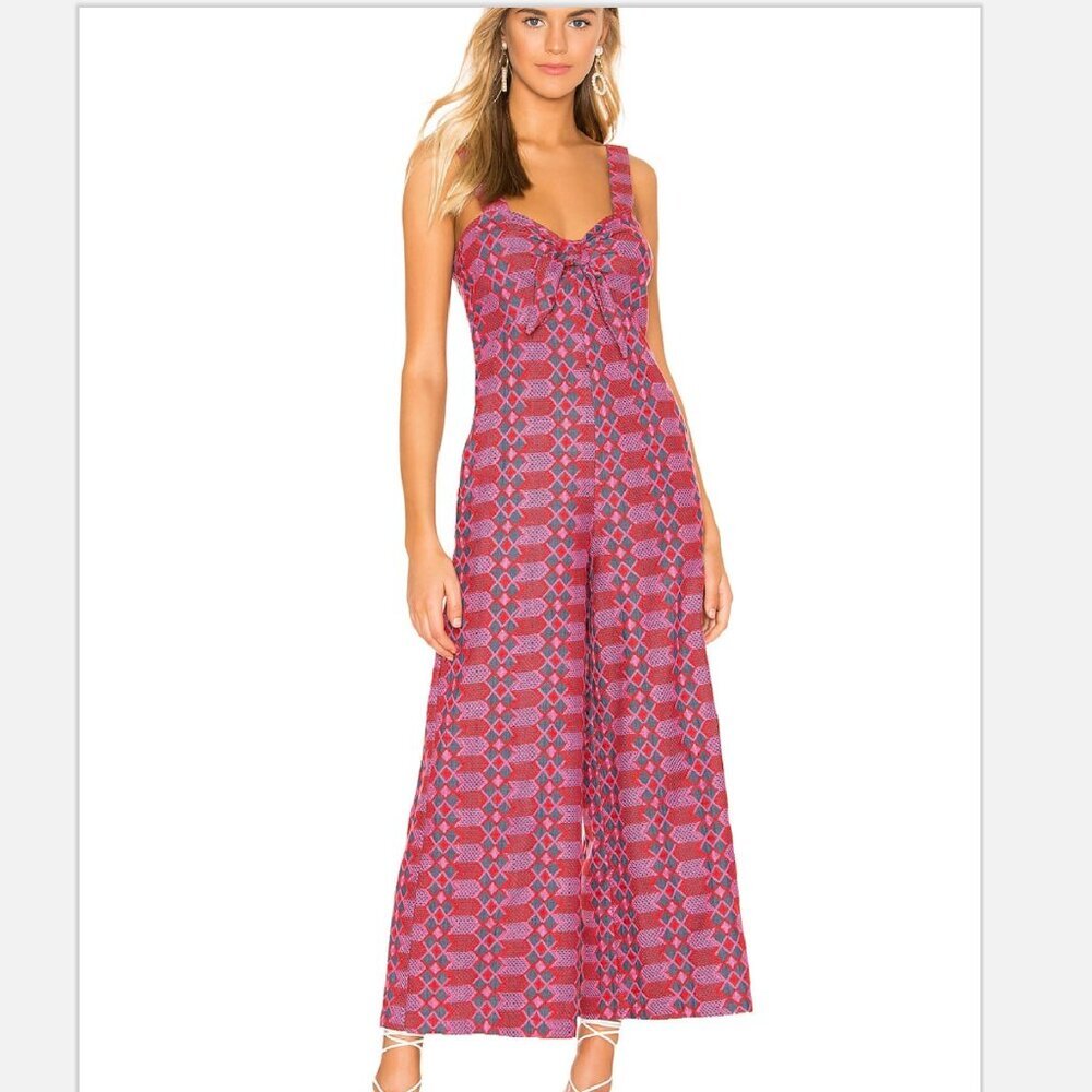 Fab for Festivals! Tularosa - Betsy Embroidered Jumpsuit – M – NWT